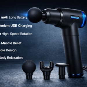 Rechargeable Wireless Full Body Relief Gun Massager With USB Charging,